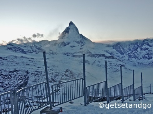 View of the Matterhorn from Gornergrat, near Zermatt