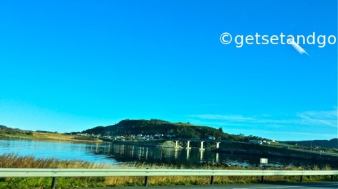 Driving from Stavanger to Bergen, Norway